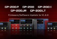 Valeton GP-200 z nową aktualizacją V1.8.0: szybciej, precyzyjniej i z nowymi efektami Valeton-GP-200-Series-update-V1.8.0