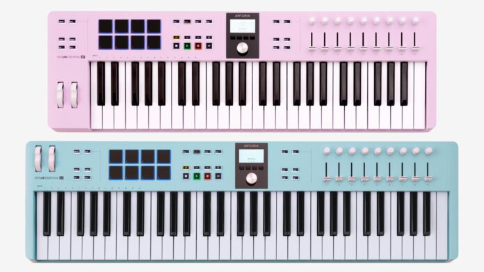 arturia-keylab-essential-mk3-aquamarine-and-Rose-Quartz arturia-keylab-essential-mk3-aquamarine-and-Rose-Quartz