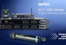 MIPRO ACT-600: nowe bezprzewodowe systemy cyfrowe do sal, biur i instalacji AV MIPRO-ACT-600_ISE2026