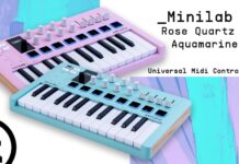Arturia MiniLab 3 w nowych kolorach: Rose Quartz i Aquamarine