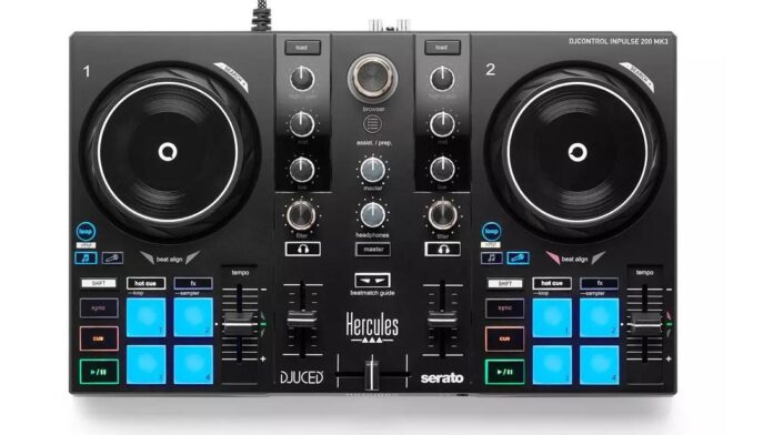 Hercules DJControl Inpulse 200 MK3 Hercules DJControl Inpulse 200 MK3