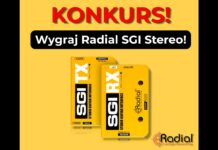 Wygraj Radial SGI Stereo! Konkurs Radial Engineering Wygraj Radial SGI Stereo