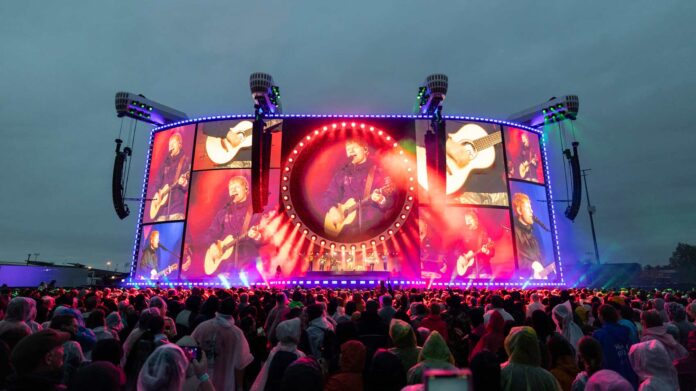 Sennheiser Spectera Ed Sheeran Auckland