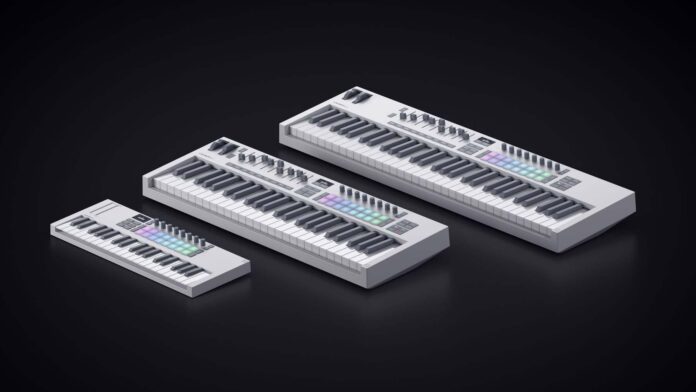 Novation Launchkey MK4 White Series Novation Launchkey MK4-White-range