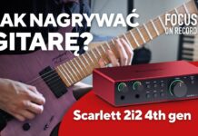 Jak nagrywać gitarę w domu? Kamil Wrzoskiewicz pokazuje swój workflow z Focusrite jak-nagrac-gitare_Focusrite-Scarlett-2i2-4th-Gen_uptone