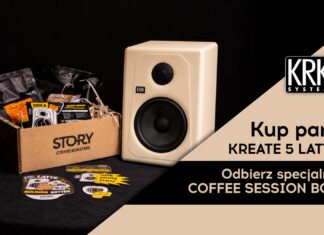 KRK KREATE 5 LATTE łączą odsłuch z kawą. Powstała limitowana akcja ze Story Coffee Roasters KRK-KREATE-5-LATTE-STORY-COFFEE-ROASTERS_uptone