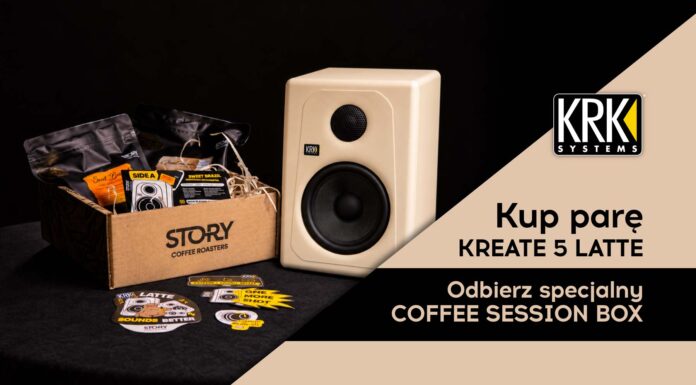 KRK KREATE 5 LATTE łączą odsłuch z kawą. Powstała limitowana akcja ze Story Coffee Roasters KRK-KREATE-5-LATTE-STORY-COFFEE-ROASTERS_uptone