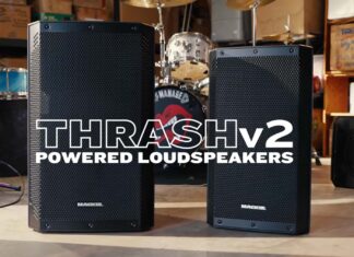 Mackie odświeża serię Thrash. V2 dodaje DSP, eliminator sprzężeń i Bluetooth Mackie-ThrashV2