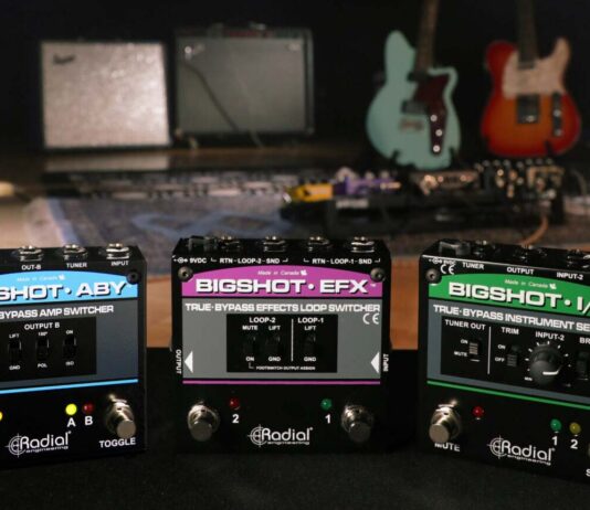 Dwa wzmacniacze, dwie gitary albo dwa łańcuchy efektów. Jak uporządkować routing na scenie? Radial-BigShot-Series