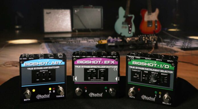 Dwa wzmacniacze, dwie gitary albo dwa łańcuchy efektów. Jak uporządkować routing na scenie? Radial-BigShot-Series