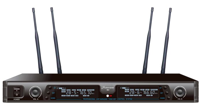 Studiomaster W2 Dual Handheld Wireless Microphone Studiomaster W2 Dual Handheld Wireless Microphone
