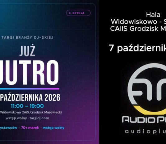 Audio Plus pokaże Electro-Voice, L-Acoustics i Mipro na targach dla DJ-ów w Grodzisku Audio-Plus-Targi-DJ-Grodzisk-Mazowiecki-2026