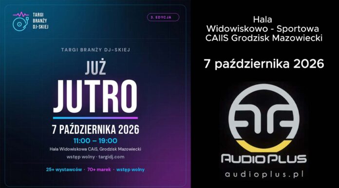 Audio Plus pokaże Electro-Voice, L-Acoustics i Mipro na targach dla DJ-ów w Grodzisku Audio-Plus-Targi-DJ-Grodzisk-Mazowiecki-2026