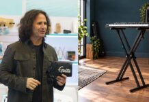 Statywy, uchwyty, capo i narzędzia. Guitto chce uporządkować przestrzeń muzyka Guitto_uptone