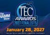 Poznaliśmy finalistów NAMM TEC Awards 2027. Oto pełna lista nominowanych produktów NAMM-TEC-2027_Finalist_uptone