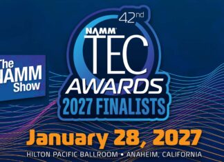 Poznaliśmy finalistów NAMM TEC Awards 2027. Oto pełna lista nominowanych produktów NAMM-TEC-2027_Finalist_uptone