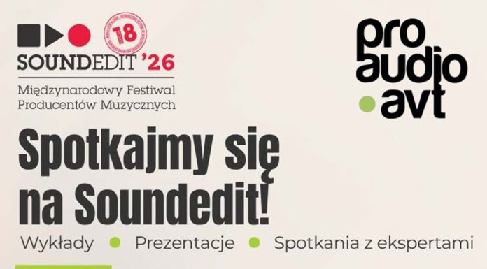 Od miksu live po RF i IEM. PRO Audio AVT pokazuje program Soundedit 2026