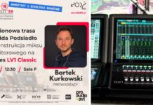 Jak miksuje się monitory na stadionowej trasie Dawida Podsiadło? Bartek Kurkowski pokaże swój workflow Soundedit-2026-Bartek-Kurkowski-Waves-LV1_uptone