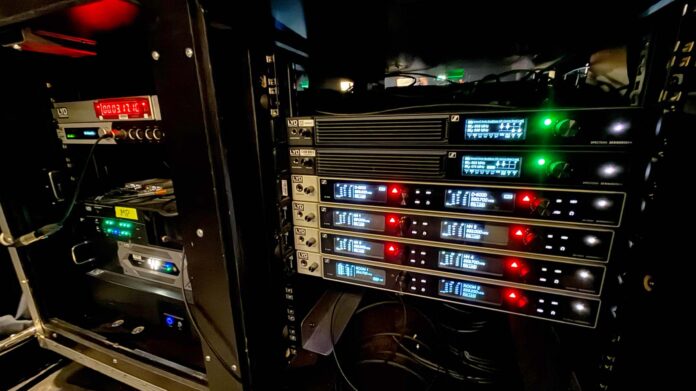 Spectera-Base-Stations-and-Digital-6000-mic-receivers-backstage