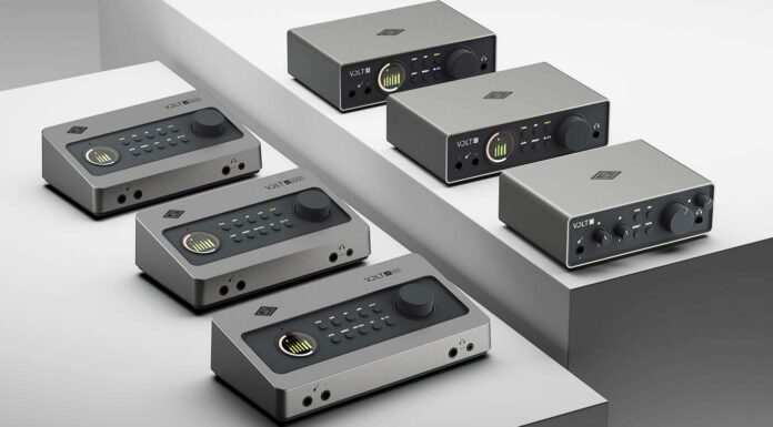 Universal Audio przebudowuje serię Volt. Druga generacja dostaje 32 bity, nowe preampy i modele Max UA-Volt-Gen-2-Series_uptone